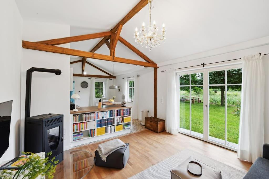 Idylisches Cottage Mit Reh Worthsee Exterior photo